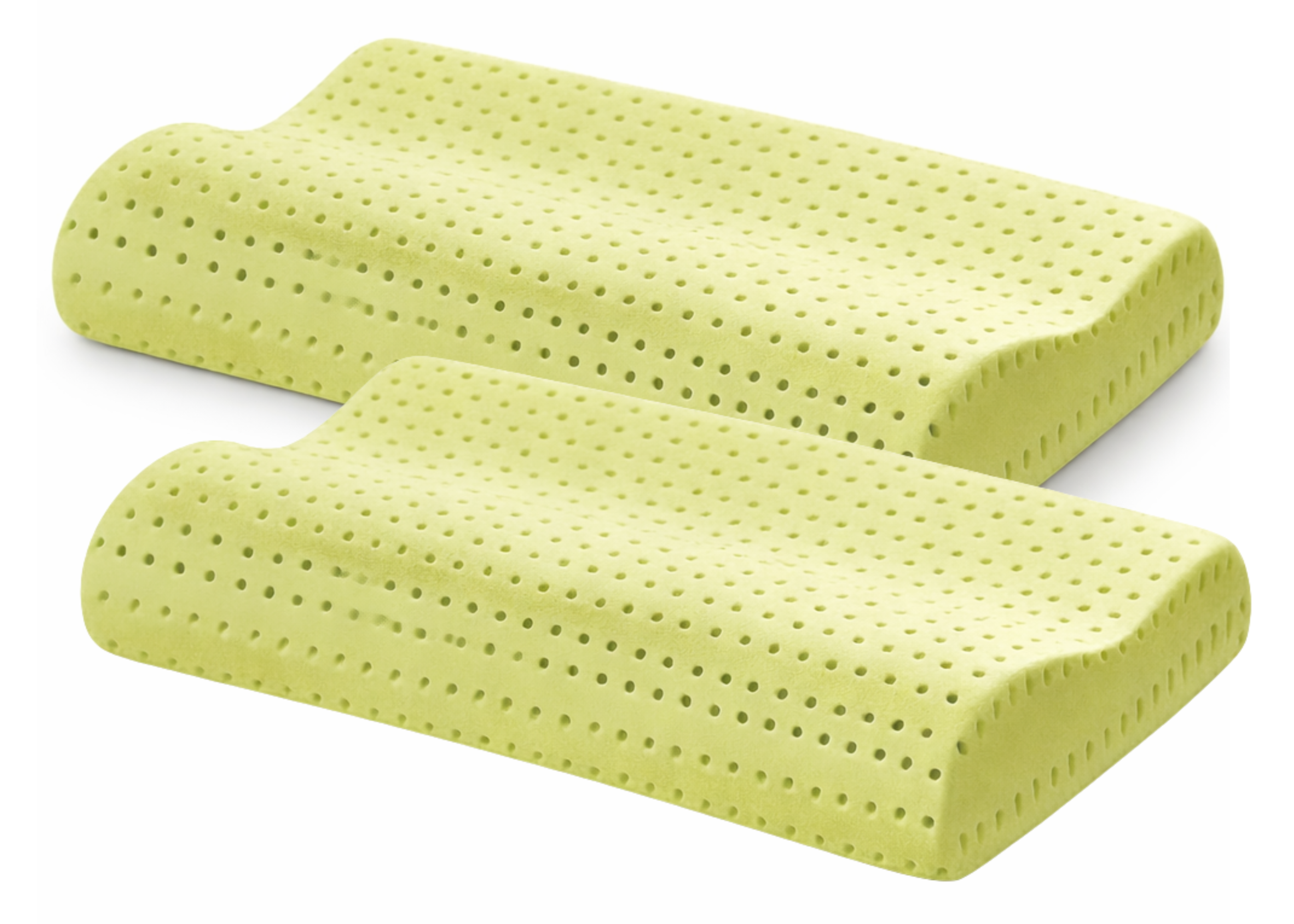 PACCHETTO 2 GUANCIALI MEMORY ALOE CERVICALE